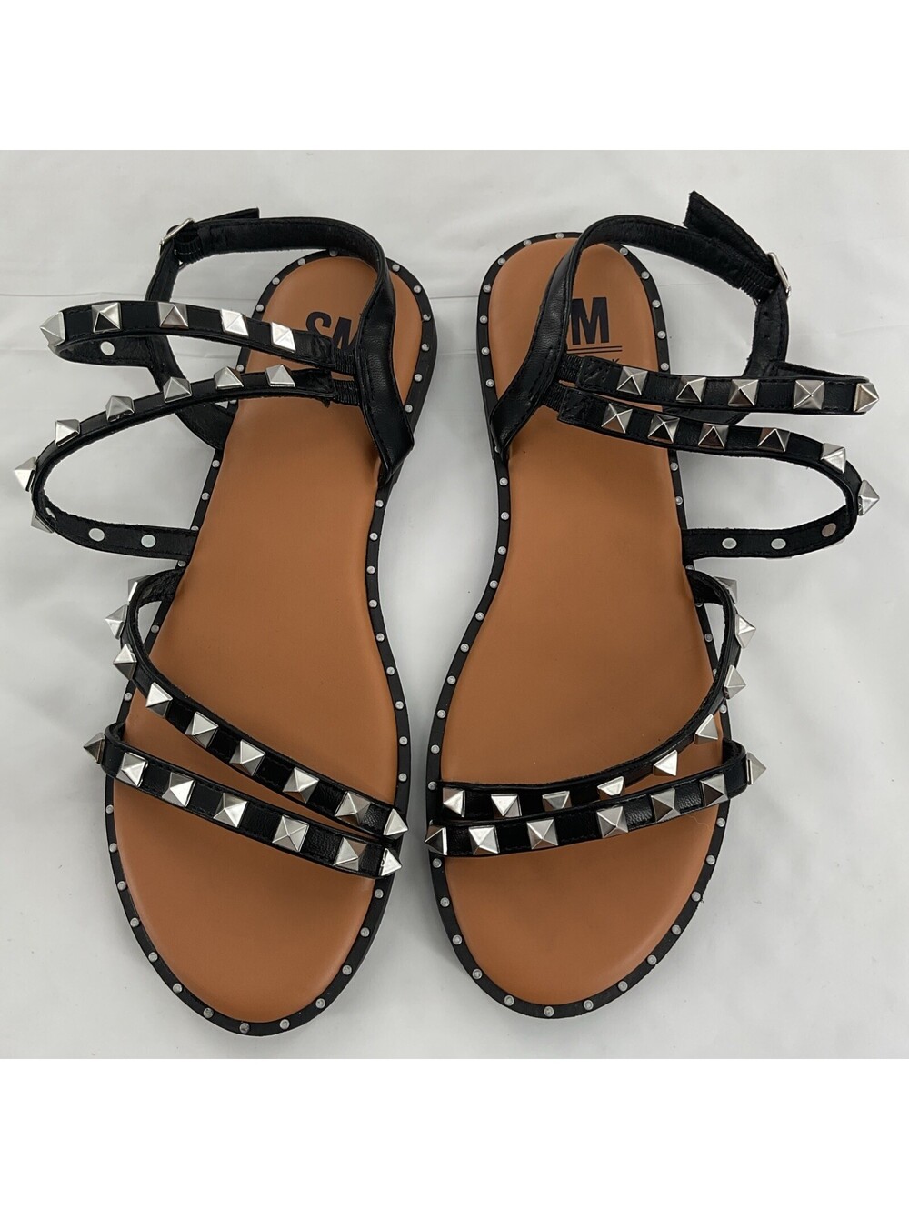 SM New York Women’s Studded Sandals Adalyn Women’s Size 7 Flight 216